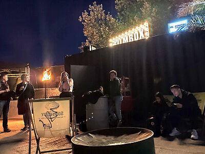 Filmbox:Kino aus Seecontainer von Bloedorn
