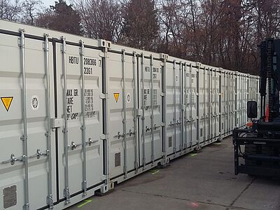 Lagercontainer als flexible Lösung für Lagerraum
