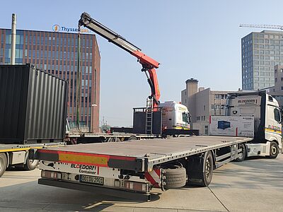 10-Fuß Container für Kulturveranstaltung Sommer am U