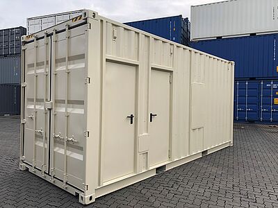 Umbau 20ft High Cube Container