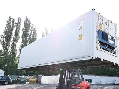 Kühlcontainer für die Dortmunder Tafel