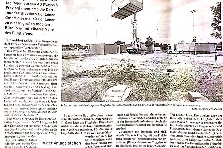 Allgemeine Bauzeitung Artikel Mobiles Raumsystem von Bloedorn Container