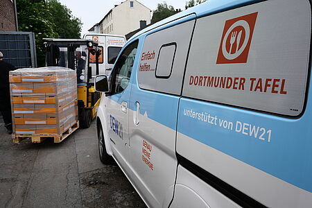 Dortmunder Tafel wird Verteilerzentrum