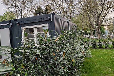 Raumcontainer für das Streetworker Café Dortmund